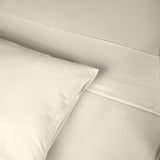Renee Taylor 1500 Thread count Cotton Blend Sheet sets King Ivory - Side View