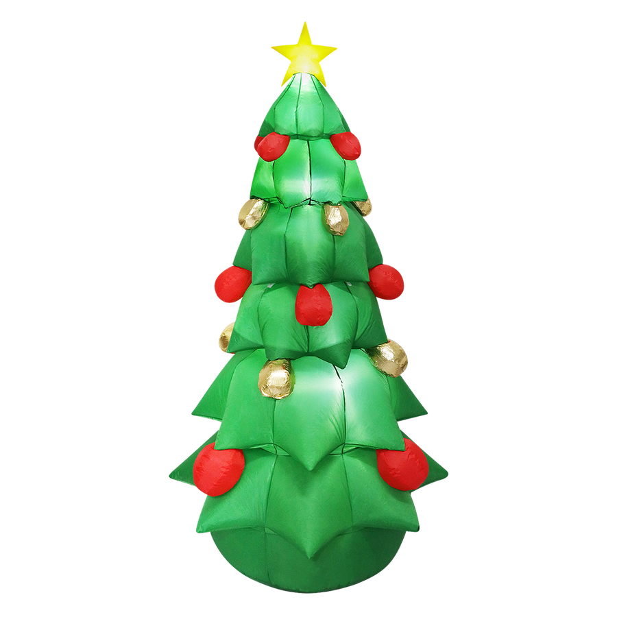 Santaco 2.5M Inflatable Christmas with Led Lights-2006733374823206920