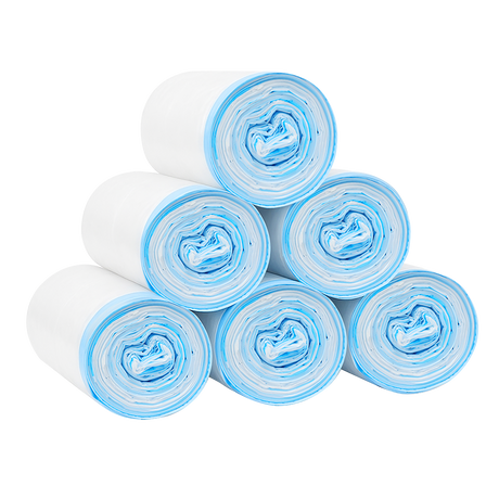 PaWz Waste Bag 6 Rolls 120Pcs Disposable-1954802491187138568