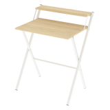 Levede Foldable Computer Desk Office Study Desk Oak-2011971108705800200