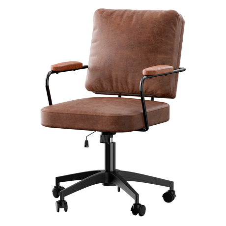 Levede Office Arm Chair Leather Executive Chairs-1954802475714351112