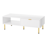 Levede 110cm Coffee Table - Low Angle
