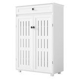 Levede Shoe Cabinet Door Storage Rack Cupboard White - Extra Image