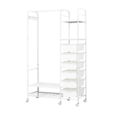 Levede 94CM Clothes Rack Stand Heavy Duty Hanging - Low Angle