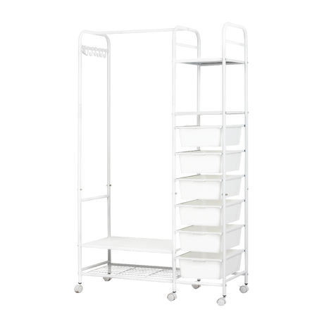 Levede 94CM Clothes Rack Stand Heavy Duty Hanging-1954802470706352136