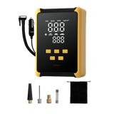 Manan 12V 150PSI Portable Tire Inflator with LED Light - Low Angle