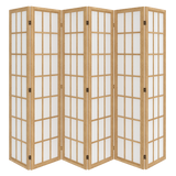 Levede 6 Panel Room Divider 170cm Freestanding Screen-2006732767794171912