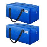 2 Pack Moving Bags Waterproof With Backpack - Low Angle