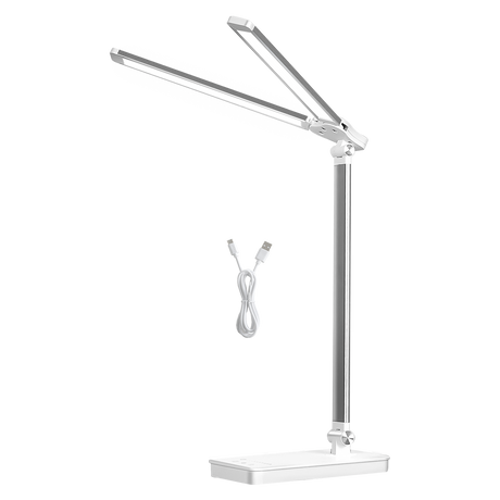 Emitto Double Head Desk Lamp LED Light Eye Caring USB-1954802474523168776