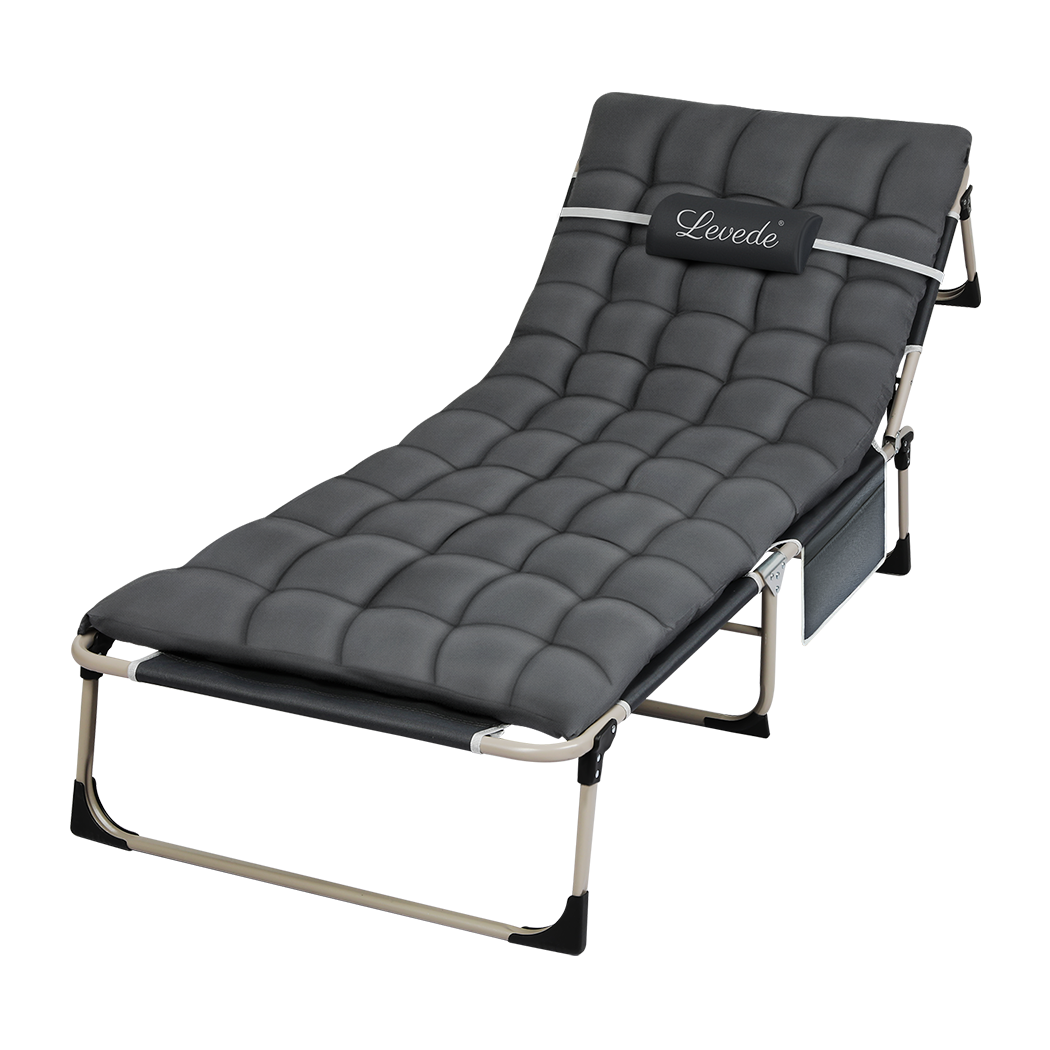 Levede Folding Camping Bed Camp Cots-2006732741529440264
