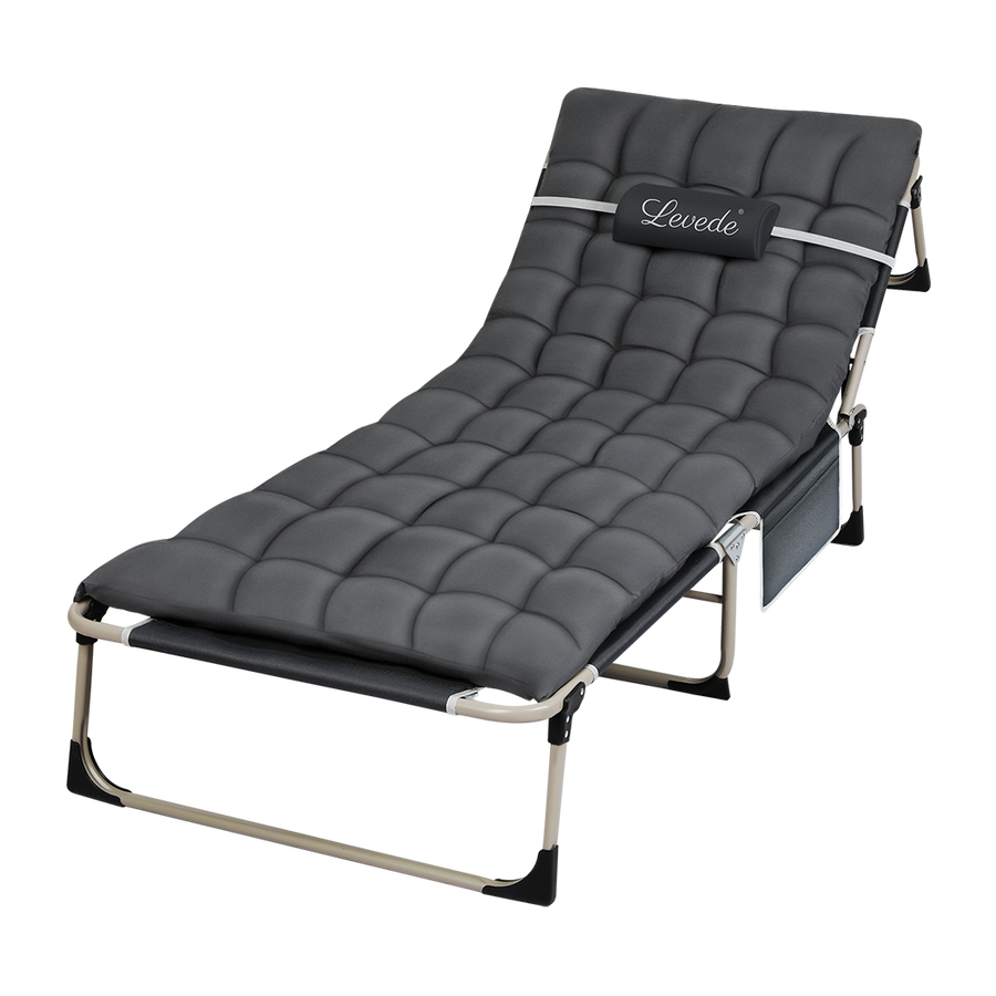 Levede Folding Camping Bed Camp Cots-2006732741529440264