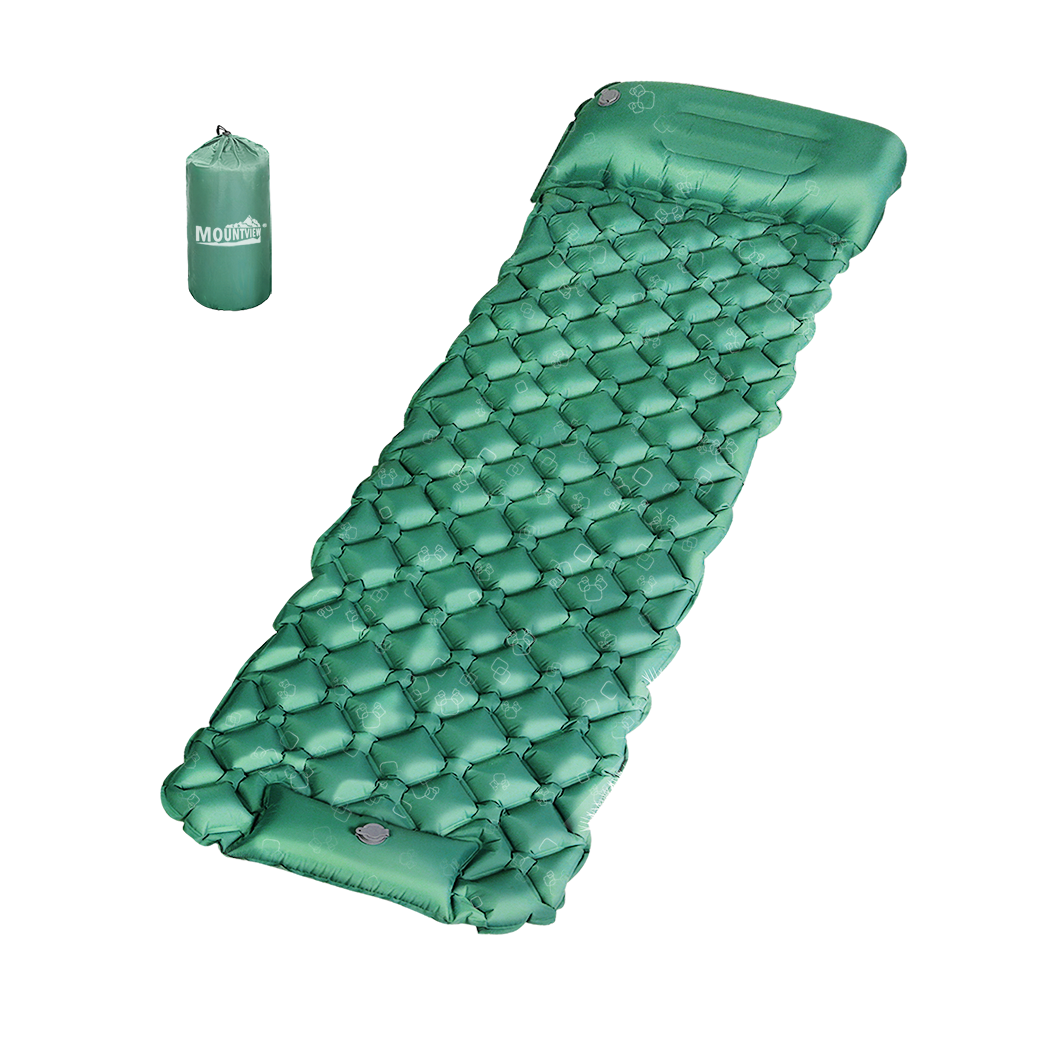 Mountview Sleeping Air Pad Inflat Camping Single-1954802439987269640