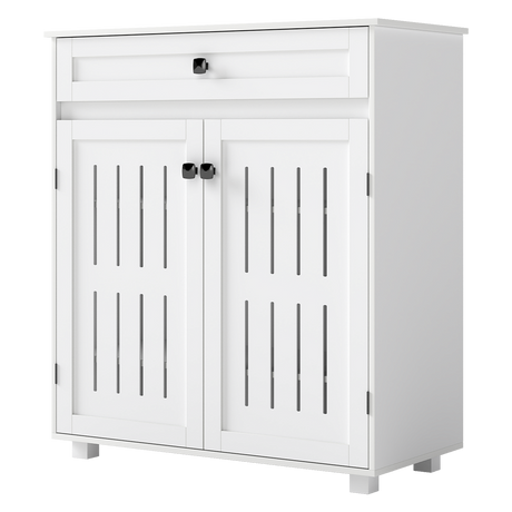 Levede Shoe Cabinet Door Storage Rack Cupboard White-2011971110060560393