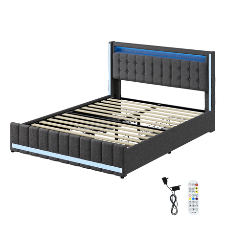 Levede Queen Bed Frame-2006732863306862600