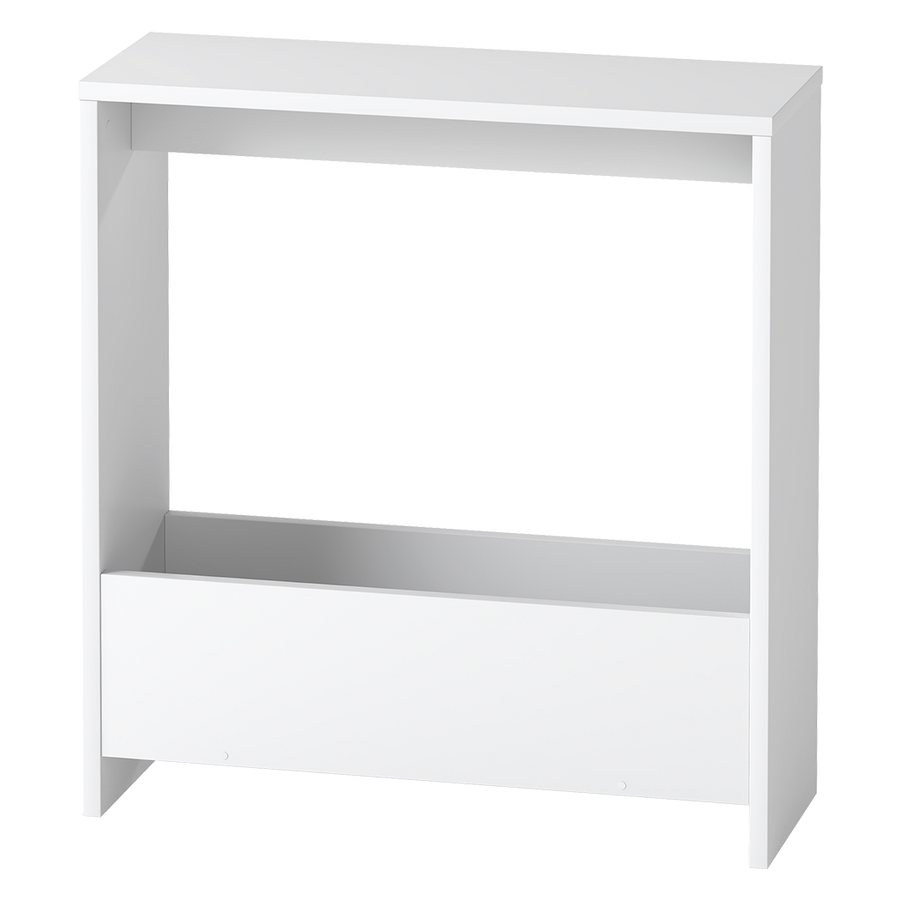 Levede Side Table with Magazine Rack Small End Table-2006732787842945032