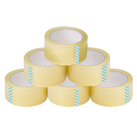 6 Rolls Packing Packaging Tape 45mmx75m-2018816629068140552