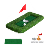 Centra Floating Golf Green Mat Set Outdoor - Low Angle