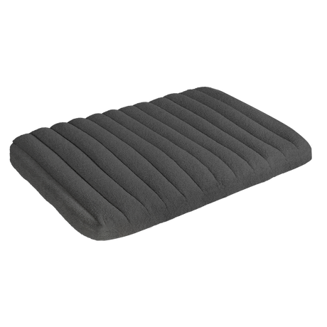 Pawz L Size Orthopedic Dog Bed with Sherpa Plush Removable Cover in Grey-1954802481632514056