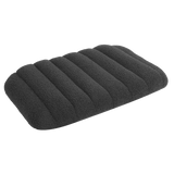 Pawz M Size Orthopedic Dog Bed with Sherpa Plush Removable Cover in Grey - Low Angle