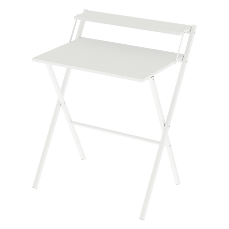 Levede Foldable Computer Desk Office Study Desk White-2011971108894543880