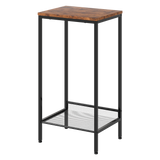 Levede Industrial Side Table 2-Tier Shelf End Table-2011971113986428936