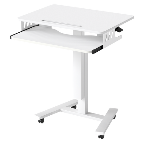 Levede Mobile Standing Desk Adjustable Height Table-2011971109892788232