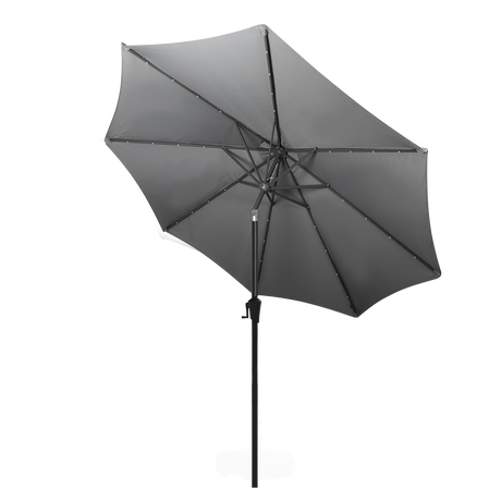 Centra 3M Outdoor Patio Umbrella Solar LED Light Grey-1950770002617569288