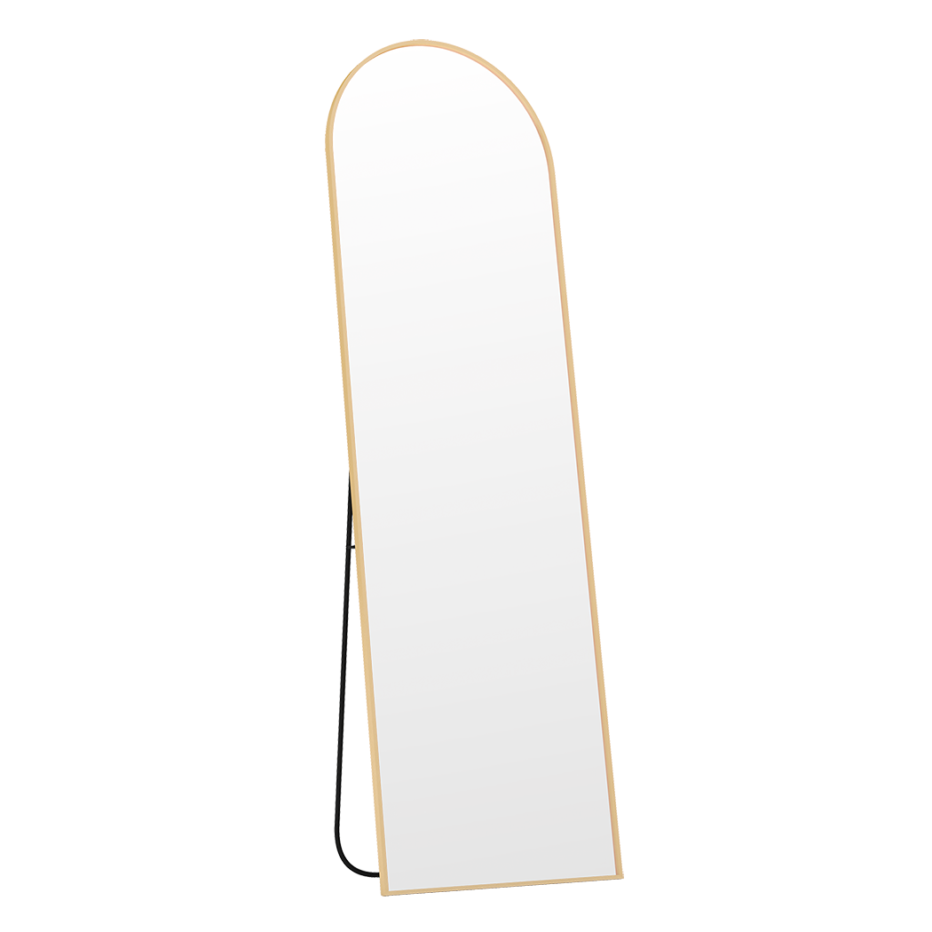 Yezi 165X60CM Full Length Mirror Wall Mounted Mirror Gold-2018816839831916552