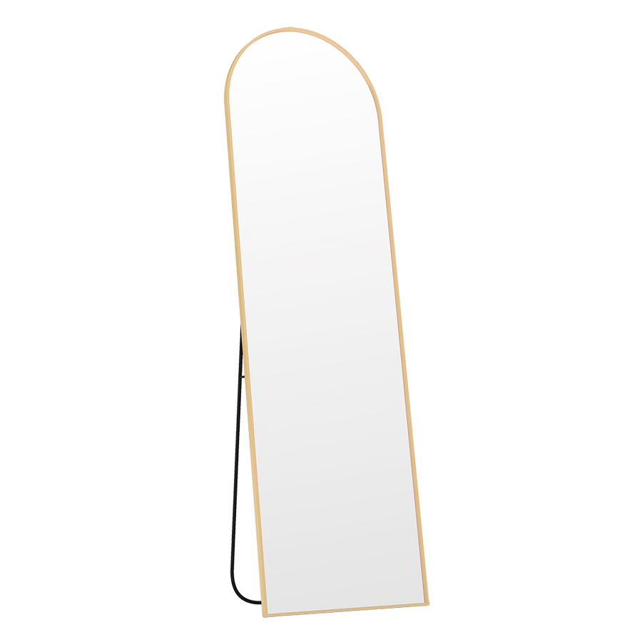 Yezi 165X60CM Full Length Mirror Wall Mounted Mirror Gold-2018816839831916552