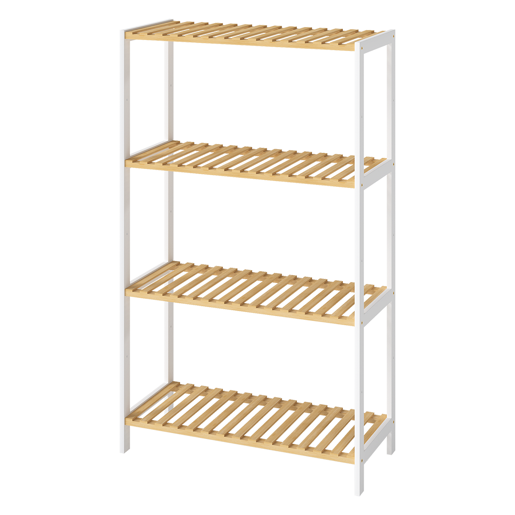 Levede Bamboo Storage Rack 4 Tier Shelf Shoe Organiser-2011971110614208520