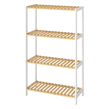 Levede Bamboo Storage Rack 4 Tier Shelf Shoe Organiser-2011971110614208520