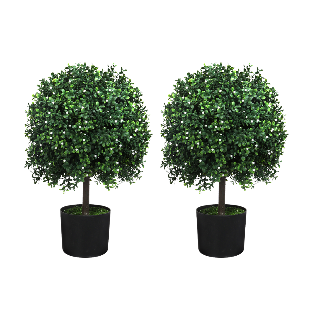 Lambu Artificial Boxwood Topiary Ball Tree-2018816831992762376