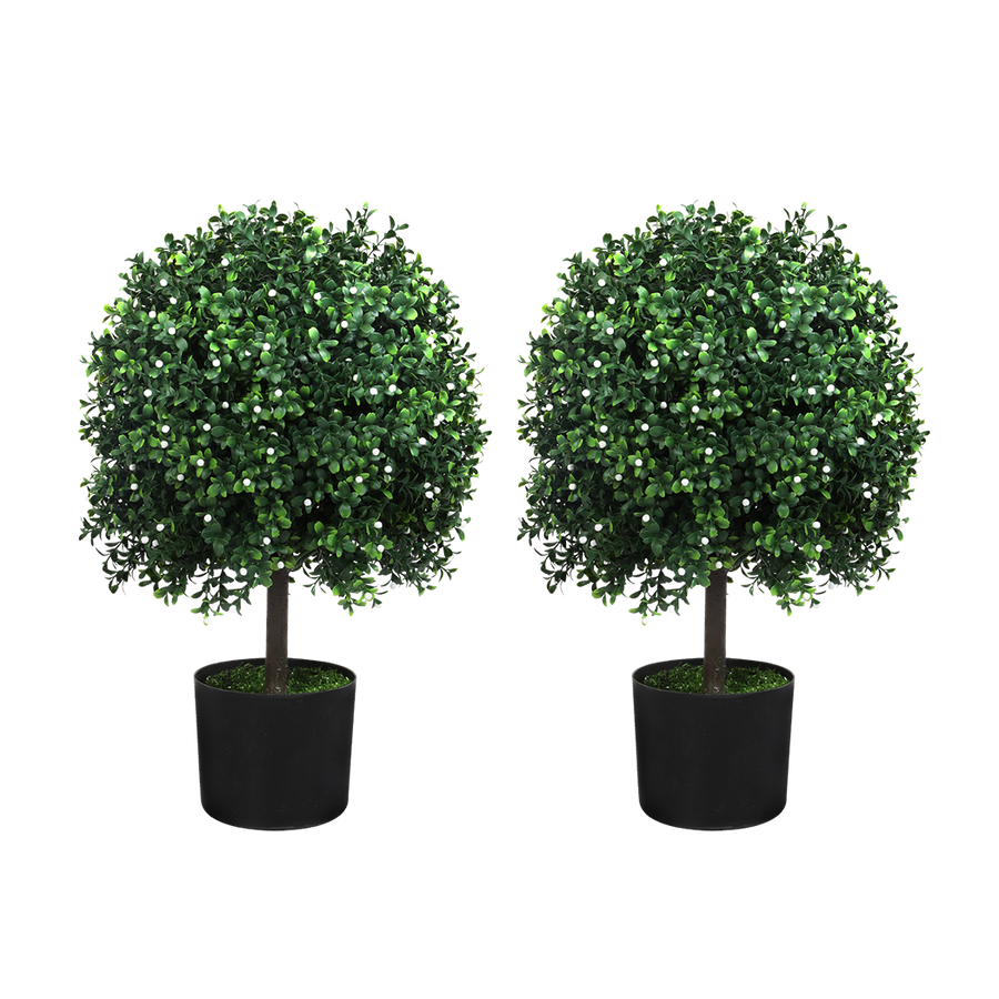 Lambu Artificial Boxwood Topiary Ball Tree-2018816831992762376