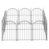 Mountview 10 Pcs Garden Fence Border Rustproof Metal-2006733423007371271
