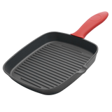 Toque Cast Iron Square Grill Pan with Spouts Cookware-2011971112124157960