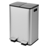 Toque 60L Pedal Bin Kitchen Waste Can Recycling Dustbin-2018816879359037448