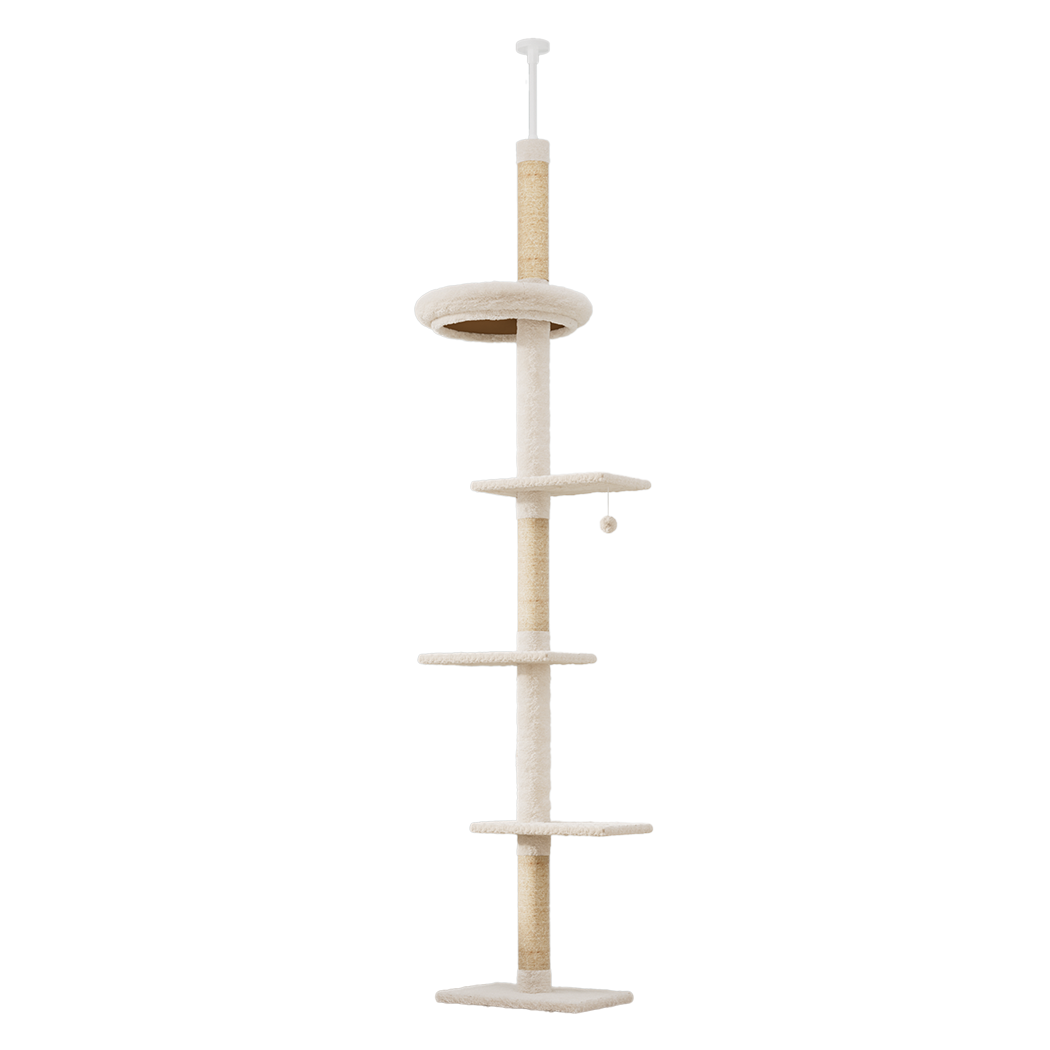 Pawz Cat Tree Tower Scratching Post Scratcher 230-275cm-2006732707702378504