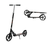 MONVELO Folding Scooter Dual Large Wheels Black-2006732742150197256