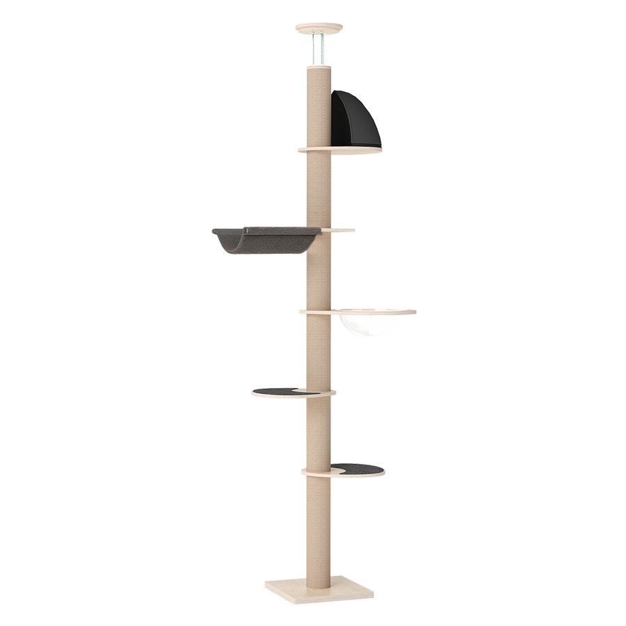 Pawz Cat Tree Tower Scratching Post Scratcher 300cm-2018816603088621576