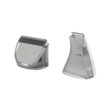 Pawz 2 Pcs Pet Trimmer Clipper Blades Set for Grooming - Low Angle