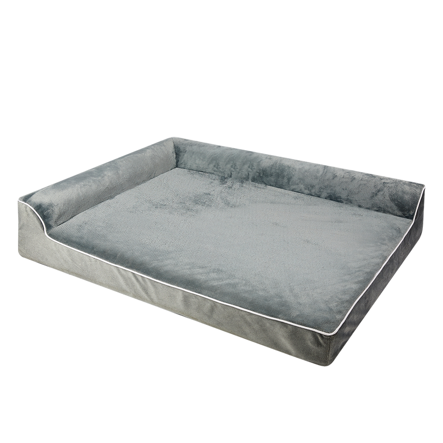 Pawz Orthopedic Dog Bed L Grey-2006732879849197576