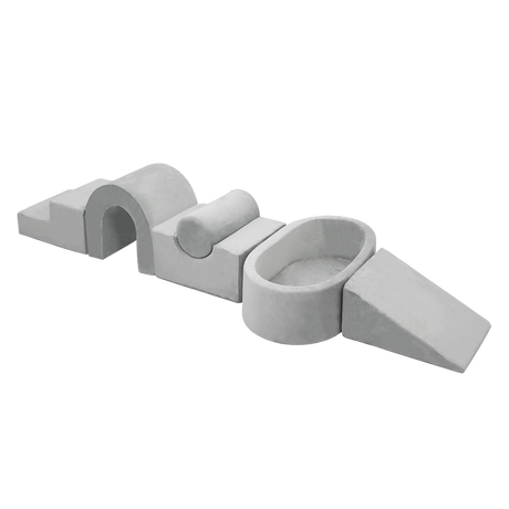 Bopeep Kids Foam Blocks Play Set Pit Climb Crawl Slide Soft Toddlers Toys Indoor-1954802414863388680