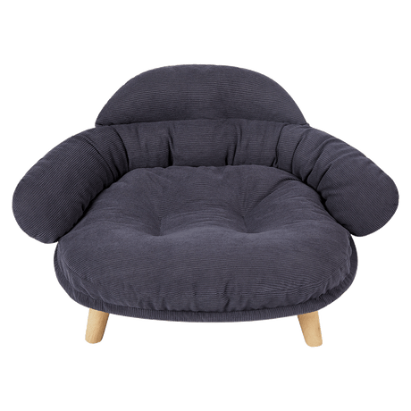 Pawz Elevated Pet Dog Cat Sofa Bed Couch XL Size Grey-1954802453354516488