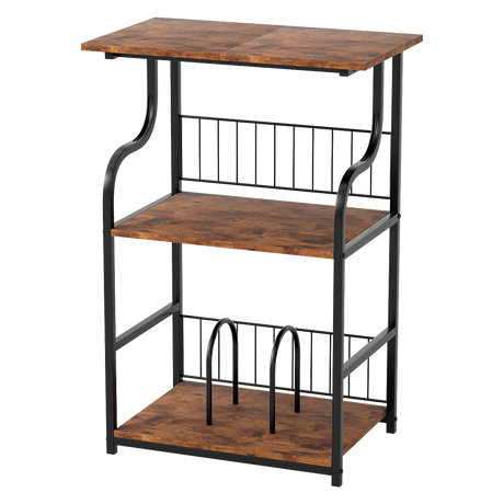 Levede Side Table 3-Tier Storage Shelf Modern Table-2011971114334556168