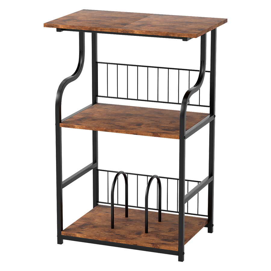 Levede Side Table 3-Tier Storage Shelf Modern Table-2011971114334556168