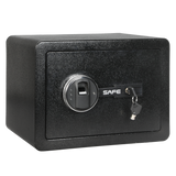 13.8L Digital Security Safe Box Fingerprint Key Lock - Low Angle