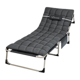 Levede Folding Camping Bed Camp Cots - Low Angle