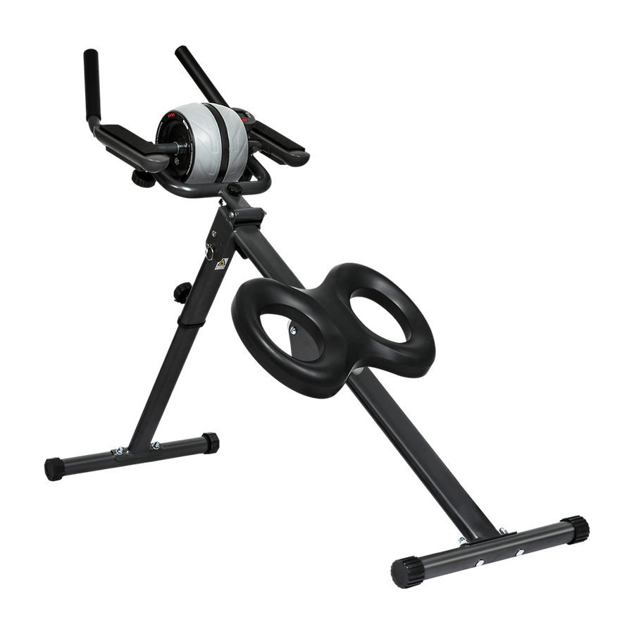 Centra Folding Ab Machine Roller Wheel Workout Mat-2018816866780319752