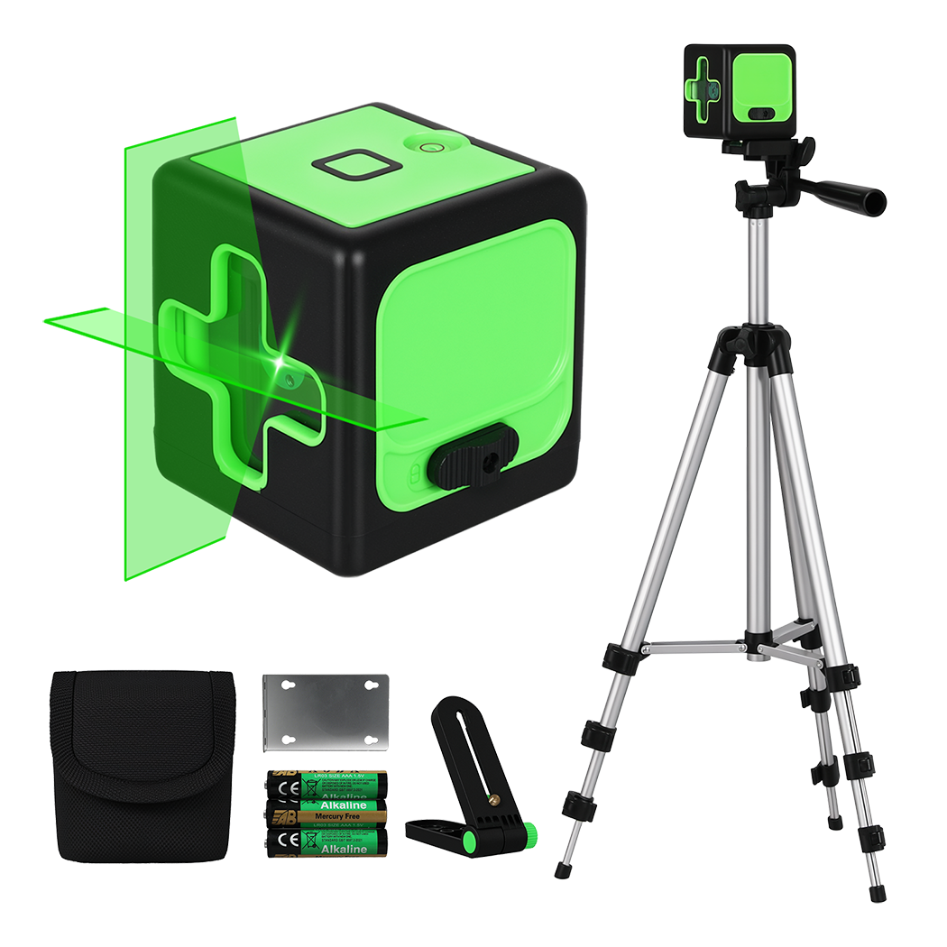 Traderight Green Laser Level with Tripod 25m IP54 Kit-1960920174802636808