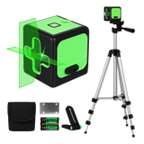 Traderight Green Laser Level with Tripod 25m IP54 Kit - Low Angle